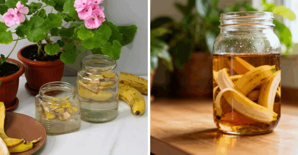 Casca de banana com vinagre: a mistura caseira que especialistas recomendam — e poucos sabem usar